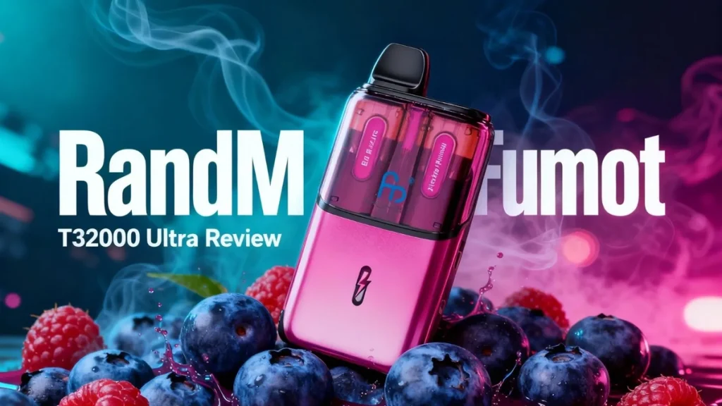 【徹底レビュー】Fumot T32000 Ultra：3.2万パフ＆ダブルフレーバー搭載の次世代VAPE